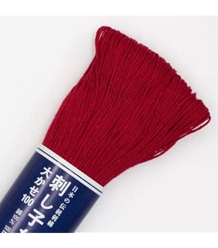 Amazon.com: Rose Red (#7) Sashiko Thread by Yokota : Everything Else